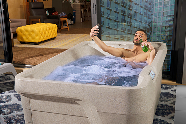 Experience Luxury at Home: Plug and Play Hot Tub in Edmonton